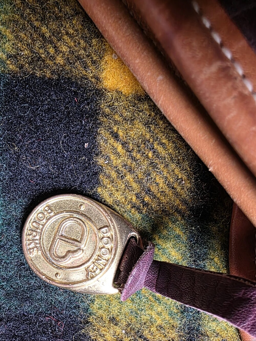 VINTAGE Dooney & Bourke Briefcase - Picture 11 of 15